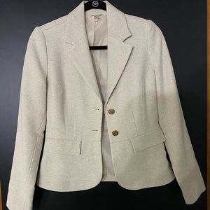 Cream and gold Old Navy Blazer